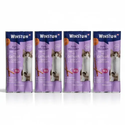 تشویقی مدادی گربه وینستون مرغ و جگر (۱۰ عددی)